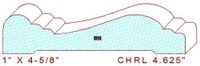 Chair Rail 4-5/8" Chair Rail 4-5/8"