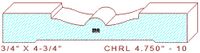 Chair Rail 4-3/4" - 10 Chair Rail 4-3/4" - 10