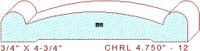 Chair Rail 4-3/4" - 12 Chair Rail 4-3/4" - 12