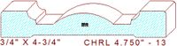 Chair Rail 4-3/4" - 13 Chair Rail 4-3/4" - 13