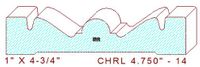 Chair Rail 4-3/4" - 14 Chair Rail 4-3/4" - 14