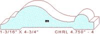 Chair Rail 4-3/4" - 4 Chair Rail 4-3/4" - 4