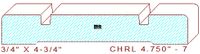 Chair Rail 4-3/4" - 7 Chair Rail 4-3/4" - 7