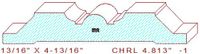 Chair Rail 4-13/16" - 1 Chair Rail 4-13/16" - 1