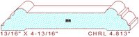 Chair Rail 4-13/16" Chair Rail 4-13/16"