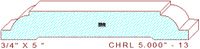 Chair Rail 5" - 13 Chair Rail 5" - 13