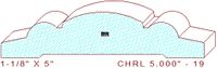 Chair Rail 5" - 19 Chair Rail 5" - 19