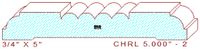 Chair Rail 5" - 2 Chair Rail 5" - 2