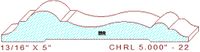 Chair Rail 5" - 22 Chair Rail 5" - 22