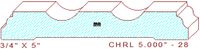 Chair Rail 5" - 28 Chair Rail 5" - 28