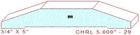Chair Rail 5" - 29 Chair Rail 5" - 29