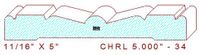 Chair Rail 5" - 34 Chair Rail 5" - 34