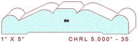 Chair Rail 5" - 35 Chair Rail 5" - 35