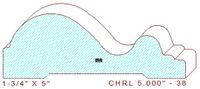 Chair Rail 5" - 38 Chair Rail 5" - 38
