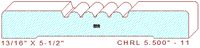 Chair Rail 5-1/2" - 11 Chair Rail 5-1/2" - 11