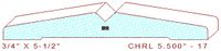 Chair Rail 5-1/2" - 17 Chair Rail 5-1/2" - 17