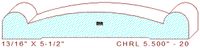 Chair Rail 5-1/2" - 20 Chair Rail 5-1/2" - 20
