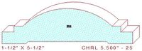 Chair Rail 5-1/2" - 25 Chair Rail 5-1/2" - 25