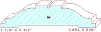 Chair Rail 5-1/2" Chair Rail 5-1/2"