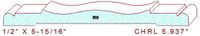 Chair Rail 5-15/16" Chair Rail 5-15/16"