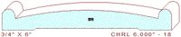 Chair Rail 6" - 18 Chair Rail 6" - 18