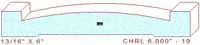 Chair Rail 6" - 19 Chair Rail 6" - 19