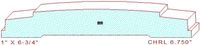 Chair Rail 6-3/4" Chair Rail 6-3/4"
