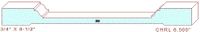 Chair Rail 8-1/2" Chair Rail 8-1/2"