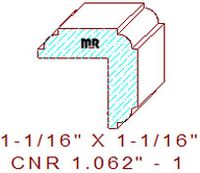 Corner 1-1/16" - 1 Corner 1-1/16" - 1