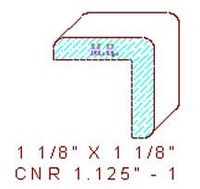Corner 1-1/8" - 1 Corner 1-1/8" - 1