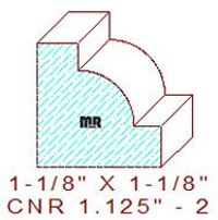 Corner 1-1/8" - 2 Corner 1-1/8" - 2