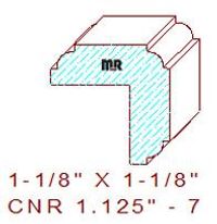 Corner 1-1/8" - 7