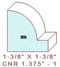 Corner 1-3/8" - 1 Corner 1-3/8" - 1