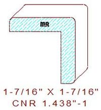 Corner 1-7/16" - 1 Corner 1-7/16" - 1