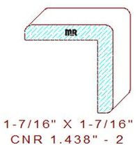 Corner 1-7/16" - 2 Corner 1-7/16" - 2