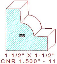 Corner 1-1/2" - 11 Corner 1-1/2" - 11