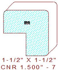Corner 1-1/2" - 7 Corner 1-1/2" - 7