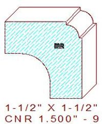 Corner 1-1/2" - 9 Corner 1-1/2" - 9