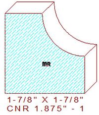 Corner 1-7/8" - 1 Corner 1-7/8" - 1
