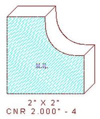 Corner 2" - 4 Corner 2" - 4