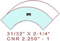Corner 2-1/4" - 1 Corner 2-1/4" - 1