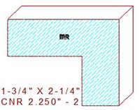 Corner 2-1/4" - 2 Corner 2-1/4" - 2