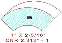 Corner 2-5/16" - 1 Corner 2-5/16" - 1