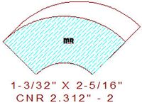 Corner 2-5/16" - 2 Corner 2-5/16" - 2