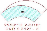 Corner 2-5/16" - 3 Corner 2-5/16" - 3