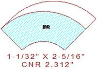 Corner 2-5/16" Corner 2-5/16"
