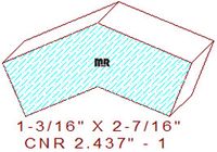 Corner 2-7/16" - 1 Corner 2-7/16" - 1
