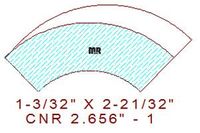 Corner 2-21/32" - 1 Corner 2-21/32" - 1