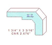 Corner 2-43/64" Corner 2-43/64"