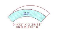 Corner 2-29/32" Corner 2-29/32"